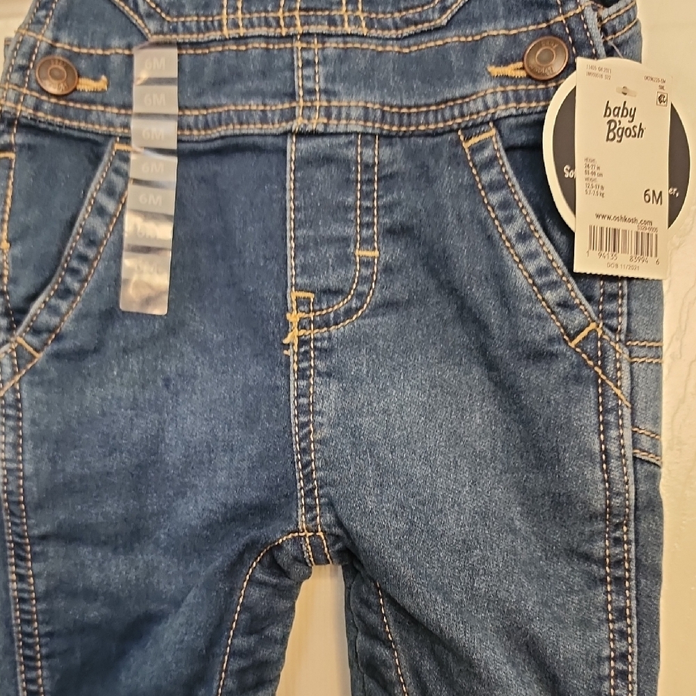 Stylish Denim Kids Overalls - Picture 4 of 13